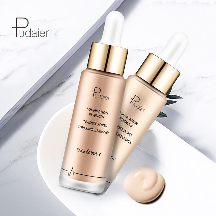 LIGHTWEIGHT BUILDABLE LIQUID CONCEALER DROP