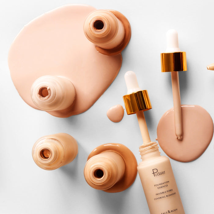 LIGHTWEIGHT BUILDABLE LIQUID CONCEALER DROP