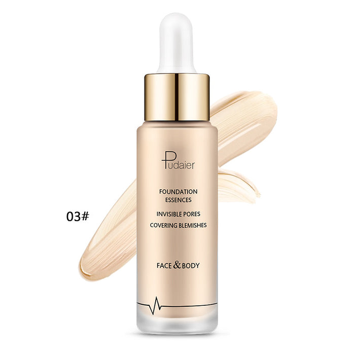 LIGHTWEIGHT BUILDABLE LIQUID CONCEALER DROP