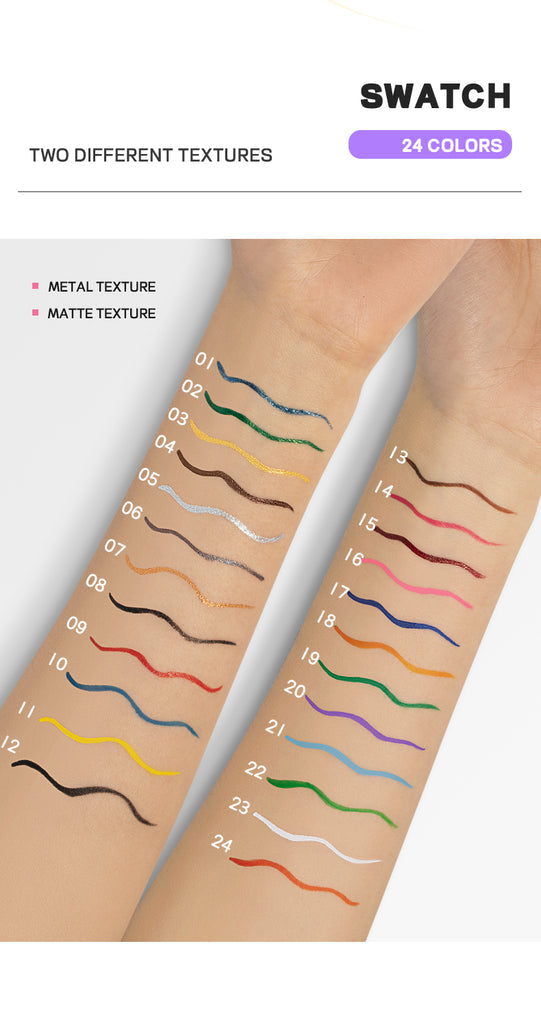 NEW COLORFUL LIQUID EYELINER