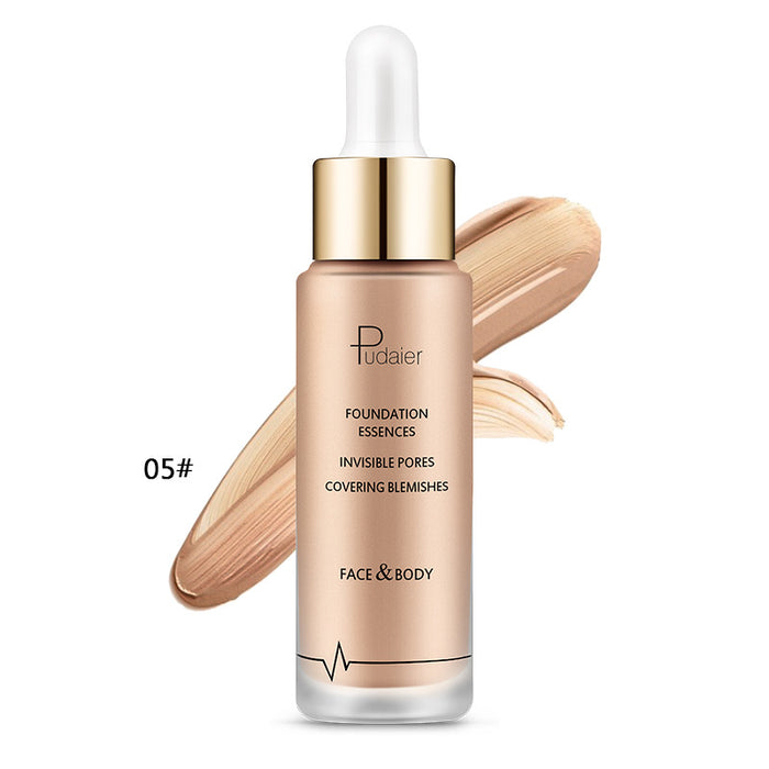 LIGHTWEIGHT BUILDABLE LIQUID CONCEALER DROP