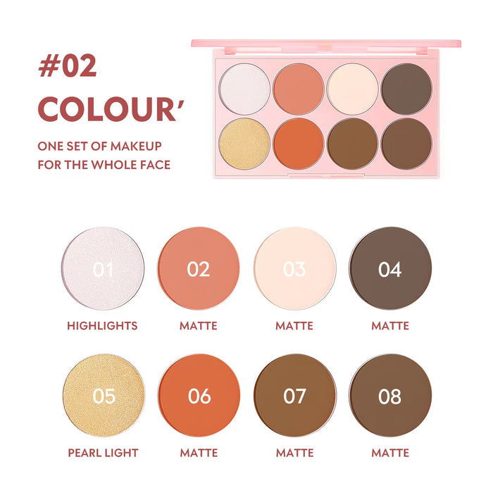 4 IN 1 FACE MAKEUP PALETTE